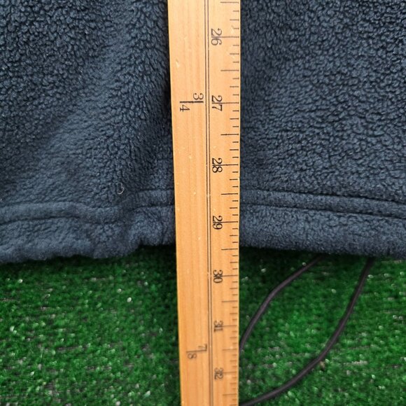 American Eagle Sweater Mens XL Gray 1/4 Zip Pullover Fleece Vintage Made in USA - Picture 5 of 7